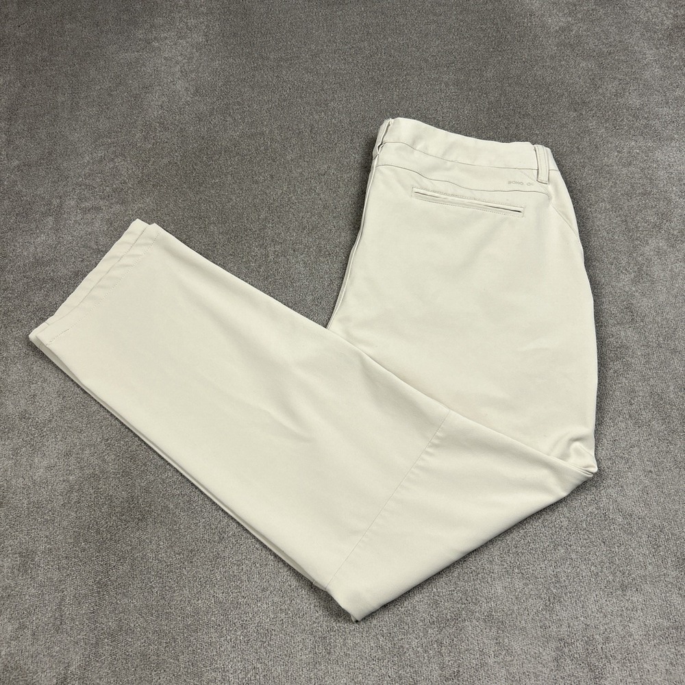 Bonobos Slim Fit Golf Pants Mens 34 X 32 Khaki Performance Stretch Chino